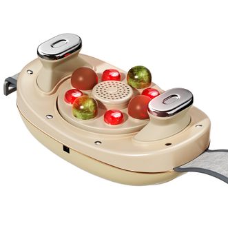 奥克斯/AUX  震动单盘揉腹仪AQA-LL-F13【奶杏色】