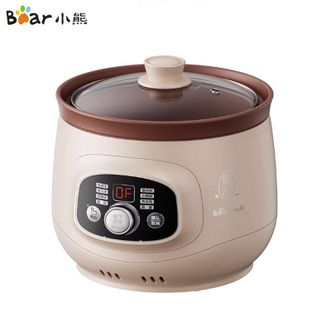 小熊/Bear  电炖锅DDG-D20T5 家用宝宝煮粥熬粥全自动婴儿辅食煲电煮锅电砂锅煲汤锅2L