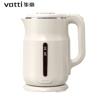 华帝/Vatti  电热水壶1.8L容量电水壶304不锈钢内胆烧水壶防烫设计开水壶