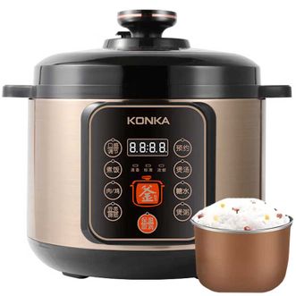 康佳/Konka  电压力锅5L多功能预约电压锅KYLG-5009E