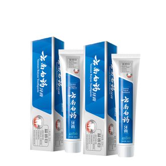 云南白药  120g*2支（益齿白）牙膏、激爽薄荷