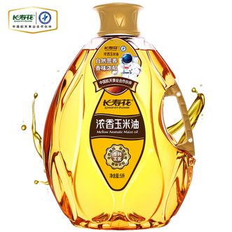 长寿花 浓香玉米油 5L