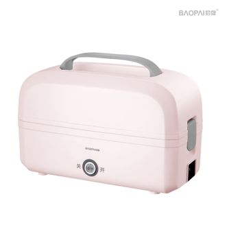 豹牌  双层电热饭盒1L插电保温加热蒸煮多功能便当盒 BP-EL026