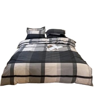 宜恋  秋冬加厚植物羊绒四件套 磨毛 200*230cm 格里斯/AJF