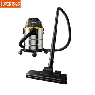 苏泊尔（SUPOR）  桶式吸尘器EVCB-73S 家用大吸力不锈钢工业开荒保洁商用大功率吸美缝 20升大容量 19kpa飓风强吸