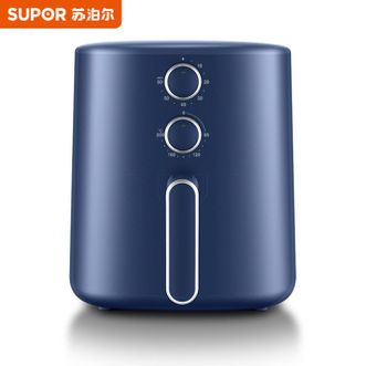 苏泊尔（SUPOR）  1500W大火力 双旋钮设计 蒸汽嫩烤 薯条机炸烤机 5.5L立体烘烤空气炸锅
