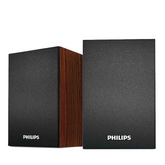 飞利浦（PHILIPS）音响  电脑台式笔记本手机多媒体USB蓝牙音箱桌面木质低音炮 SPA20