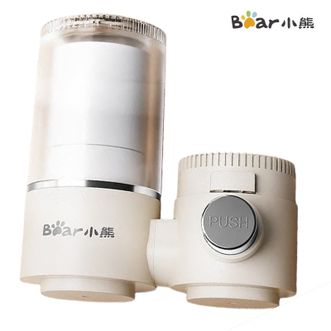 小熊/Bear  净水器水龙头 家用自来水前置过滤器 厨房进水净化直饮一体机滤水器 一机4芯