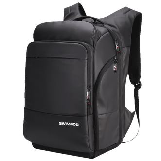 瑞制  旅行包户外黑色双肩包男休闲时尚书包商务背包防水RZ-81803