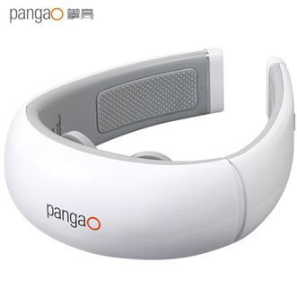 攀高/Pangao  脉冲颈椎按摩仪 变频双脉冲恒温热敷颈部按摩器 颈肩理疗仪肌肉放松健康护理肩颈护颈仪P5白色