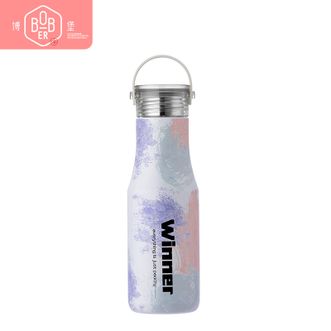 博堡/BOBER  悦途运动保温杯500ML 高颜值大容量杯子学生便携不锈钢水杯运动骑行水壶户外车载保温杯