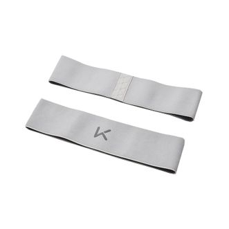 KEEP 翘臀圈弹力环高阶练臀120磅不卷边防滑弹性升级 月光灰L