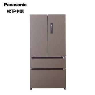 松下/Panasonic  573L 多门法式冰箱 超薄嵌入式大容量 微冻保鲜臻材保鲜宽幅变温双循环 NR-W581TM-T