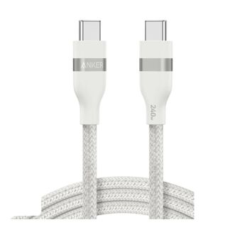 安克/Anker  数据线240W柔软环保编织 A82E2 0.9米