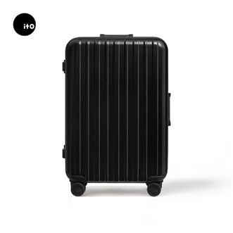 ITO25寸CLASSIC 15系列铝框条纹拉杆箱登机箱行李箱