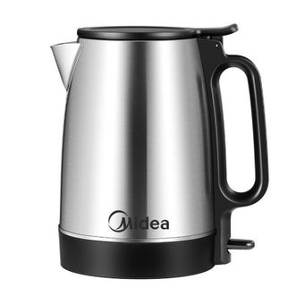 美的/Midea  电热水壶  SH17X103  304不锈钢 1.7L容量暖水壶