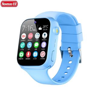 纽曼（Newmine）  儿童电话手表T186【蓝色】4G全网通青少年学生初中生高中生视频通话WIFI无游戏只能接打男女孩防水定位