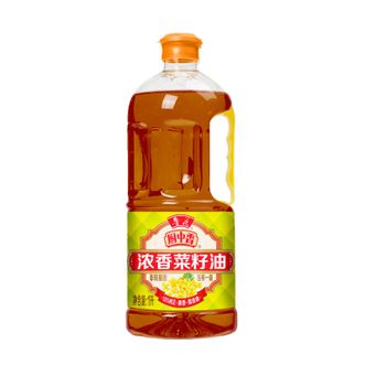 鲁花  食用油 厨中香 浓香菜籽油  1L