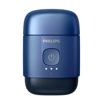 飞利浦/Philips  电动剃须刀刮胡刀 鹅卵石便携式胡须刀 蓝宝石 S891/05 便携装