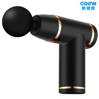 奥鼎康/ODINK  迷你筋膜枪按摩器 肌肉放松器颈肩高频震动电动冲击按摩仪健康电器颈椎按摩枪A-KJM168黑色