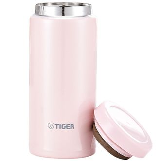 虎牌/Tiger  保温保冷杯轻量型不锈钢时尚水杯MOC-A20C-PP粉色200ml