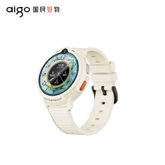 爱国者（aigo）  IND13 儿童电话手表 黑色白色可选 儿童可插卡智能电话