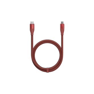 小米（MI）   6A双Type-C高速编织数据线 深灰色/深红色+XMAC1CYM