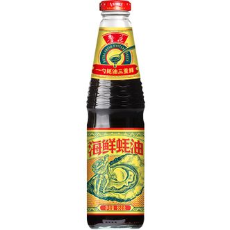 鲁花  调味品 海鲜蚝油 658g 冷海鲜蚝 蚝香浓郁