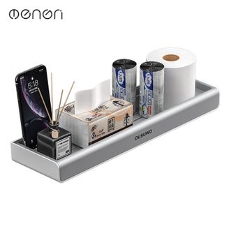 梦妮  卫生间浴室置物架马桶上方免打孔挂墙上【1个装】