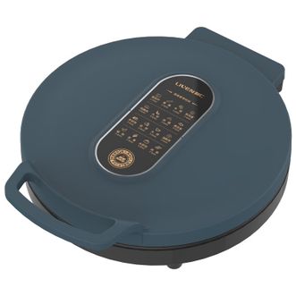 利仁（Liven）电饼铛 家用智能双面加热煎烤机烙饼机三明治早餐机蛋饼机薄饼机煎饼烙饼锅 蓝色