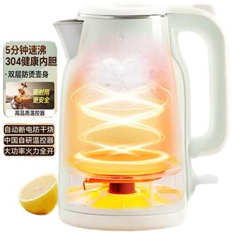 小熊/Bear  电热水壶电水壶1.5L快速加热开水壶 ZDH-H15L6