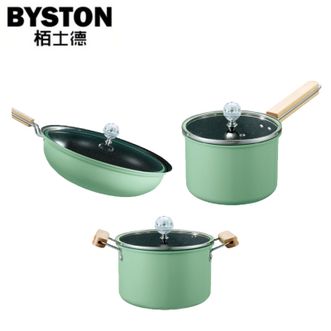 栢士德 维斯伯套锅 BST-121 厨房锅具套装32CM炒锅、20CM汤锅、16CM奶锅