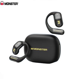 魔声  挂耳式蓝牙耳机AC326【耀夜黑】 空间音频立体环绕音效4重降噪耳机蓝牙6.0运动耳机IPX5防水