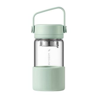 北鼎  泡茶随手杯 茶水分离家用耐高温玻璃杯便携办公水杯360ml（多色可选）