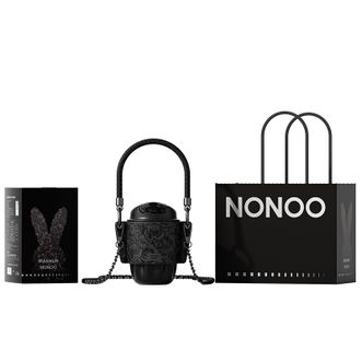 NONOO  咖啡保温杯潮酷高颜值水杯 NS260C4 黑色/CX