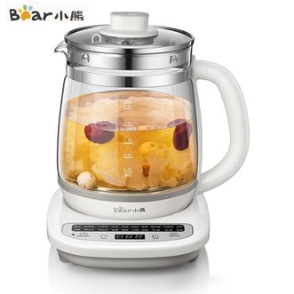 小熊/Bear  养生壶1.8升大容量智能煮茶器花茶壶办公室12小时预约多功能煮茶壶