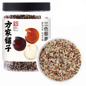 方家铺子  三色藜麦米杂粮400g/瓶