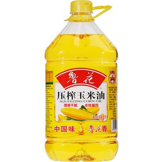 鲁花  5s压榨一级玉米油5升