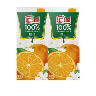 汇源  聚会野餐饮料 橙汁1L~2盒