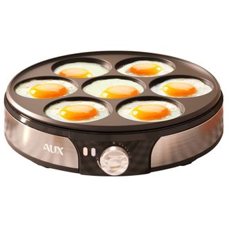 奥克斯  电饼铛商用不粘煎饼锅烙饼锅煎饼果子多功能煎烤机大功率七孔30CM大口径/不锈钢机身LA-102-JDG