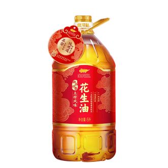 金龙鱼  御品炒香土榨风味花生油5L