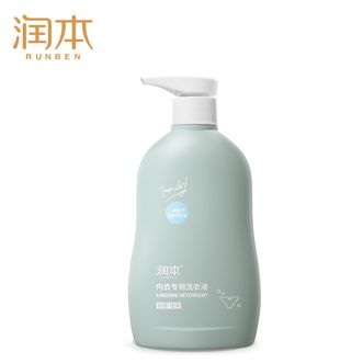 润本  儿童内衣裤清洗液深层去尿抑菌酵素去渍洗衣液500ml（两瓶装）
