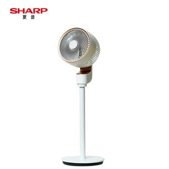 夏普/Sharp  空气循环扇涡轮强风轻音落地扇纳米离子群净化除菌换气扇办公室家用四季扇 PJｰCD603B