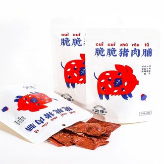 太丰  脆脆猪肉脯40g*4包