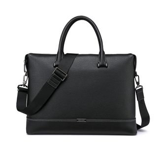 皮尔·卡丹 pierre cardin  黑色男式公文包JR0P175011-10A