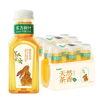 农夫山泉  东方树叶【限定口味】桂花乌龙茶335ml*6瓶*2提整箱装