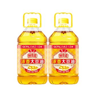 鲁花 厨中香食用油 浓香大豆油5L*2桶 鲁花 厨中香食用油 浓香大豆油5L*2桶