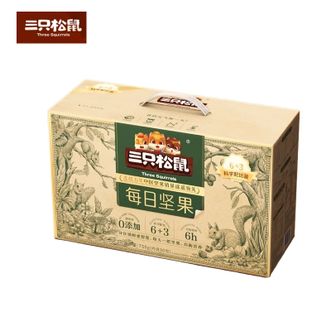 三只松鼠(Three Squirrels)  每日坚果750g/30包 6种坚果+3种果干