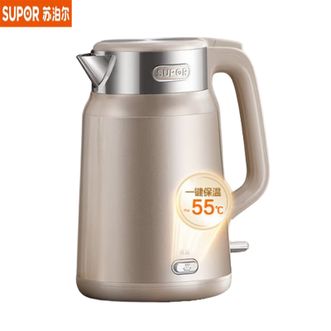 苏泊尔（SUPOR）  电热水壶SW-20J101P 家用2L大容量电水壶热水壶 316L不锈钢内胆电热水壶 烧水保温一体全自动恒温壶烧水壶