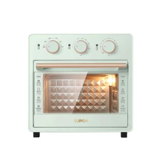 苏泊尔（SUPOR）  多功能可视空气炸锅15L大容量电烤箱 空气炸烤箱智能家庭薯条机 OJ15AK01